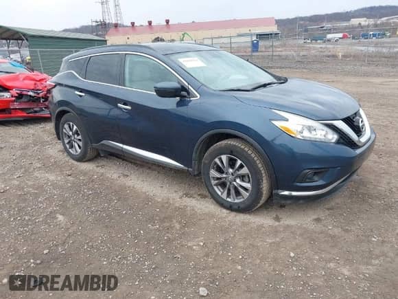 2016 Nissan Murano Platinum z VIN 5N1AZ2MH2GN171833, wystawiony jako IAAI lot #41899964 z przebiegiem 37 786 mil mil oraz . Historia ofert i sprzedaży dostępna na DreamBid. Obrazek 1.