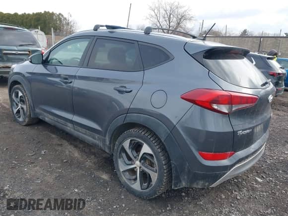 2016 Hyundai Tucson Limited with VIN KM8J3CA29GU202623, listed as a IAAI auction lot 41892722 with 119,757 mi miles and . Bid and sale history available at DreamBid. Image 3.
