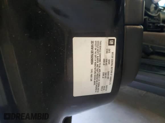 2005 Chevrolet Monte Carlo LS с VIN 2G1WW12E759298804, выставлен на аукционе Copart как лот 70661305 с пробегом 66 008 миль миль и Списание • Salvage title. История ставок и продаж доступна на DreamBid. Изображение 12.