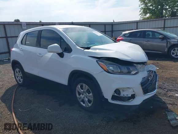 2018 Chevrolet Trax LS with VIN KL7CJKSB6JB600691, listed as a IAAI auction lot 43176249 with 139,779 mi miles and . Bid and sale history available at DreamBid. Image 1.
