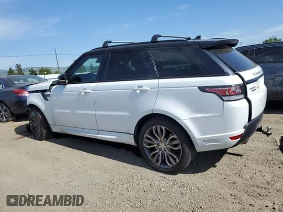 2016 Land Rover Range Rover Sport Autobiography z VIN SALWV2EF8GA591325, wystawiony jako Copart lot #52942805 z przebiegiem 91 155 mil mil oraz Szkoda całkowita • Salvage title. Historia ofert i sprzedaży dostępna na DreamBid. Obrazek 2.
