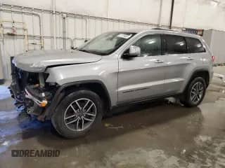 2020 Jeep Grand Cherokee Limited with VIN 1C4RJFBG0LC288798, listed as a Copart auction lot 81724805 with 147,528 mi miles and Salvage title. Bid and sale history available at DreamBid. Image 1.