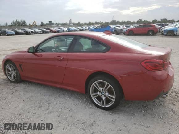 2019 BMW 4 Series 430i xDrive z VIN WBA4W5C56KAE49832, wystawiony jako Copart lot #70455315 z przebiegiem 50 157 mil mil oraz Nie do naprawy • Non repairable. Historia ofert i sprzedaży dostępna na DreamBid. Obrazek 2.