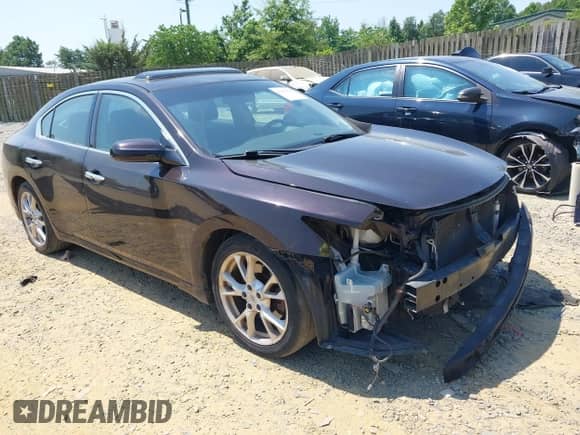 2012 Nissan Maxima SV z VIN 1N4AA5AP0CC826169, wystawiony jako IAAI lot #42545822 z przebiegiem 142 480 mil mil oraz . Historia ofert i sprzedaży dostępna na DreamBid. Obrazek 1.