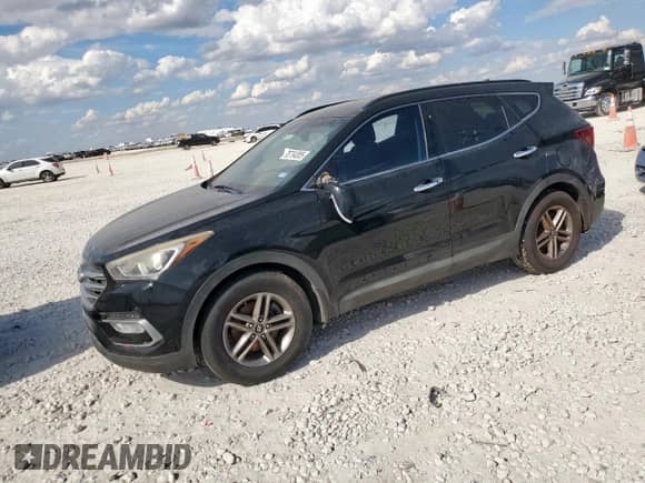 2017 Hyundai Santa Fe 2.4L z VIN 5NMZU3LB9HH007969, wystawiony jako Copart lot #85794085 z przebiegiem 170 251 mil mil oraz Czysty tytuł • Clean title. Historia ofert i sprzedaży dostępna na DreamBid. Obrazek 1.