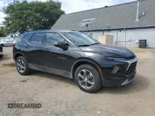 2024 Chevrolet Blazer LT с VIN 3GNKBCR42RS256423, выставлен на аукционе Copart как лот 69280245 с пробегом 11 032 миль миль и Списание • Salvage title. История ставок и продаж доступна на DreamBid. Изображение 4.