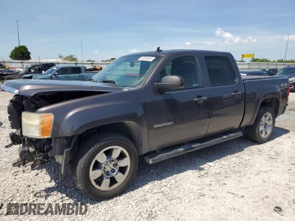 2011 GMC Sierra 1500 SLE with VIN 3GTP2VE36BG289103, listed as a Copart auction lot 63658845 with 180,656 mi miles and Salvage title. Bid and sale history available at DreamBid. Image 1.