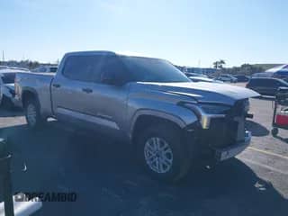 2024 Toyota Tundra SR5 with VIN 5TFLA5EC1RX022765, listed as a IAAI auction lot 41421939 with 30,946 mi miles and . Bid and sale history available at DreamBid. Image 1.