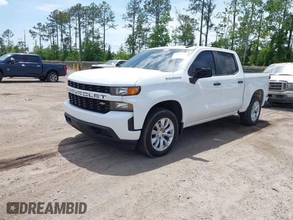 2021 Chevrolet Silverado 1500 Custom z VIN 1GCPWBEH5MZ170766, wystawiony jako IAAI lot #41917467 z przebiegiem 136 084 mil mil oraz . Historia ofert i sprzedaży dostępna na DreamBid. Obrazek 2.