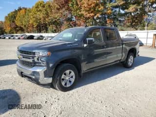 2020 Chevrolet Silverado 1500 LT with VIN 3GCUYDET4LG251060, listed as a Copart auction lot 72925364 with 41,825 mi miles and Salvage title. Bid and sale history available at DreamBid. Image 1.