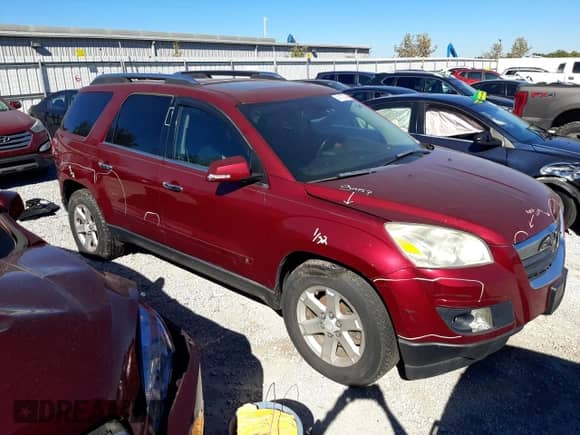 2009 Saturn Outlook XR with VIN 5GZEV23D39J148019, listed as a Copart auction lot 74117334 with Not provided miles and Salvage title. Bid and sale history available at DreamBid. Image 4.