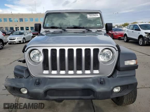 2019 Jeep Wrangler Sport S with VIN 1C4GJXAN7KW520422, listed as a Copart auction lot 76028424 with 48,664 mi miles and Salvage title. Bid and sale history available at DreamBid. Image 5.