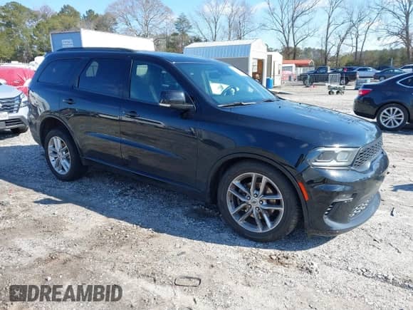 2023 Dodge Durango GT z VIN 1C4RDJDG1PC681982, wystawiony jako IAAI lot #41633313 z przebiegiem 53 069 mil mil oraz . Historia ofert i sprzedaży dostępna na DreamBid. Obrazek 1.