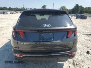 2024 Hyundai Tucson SEL with VIN 5NMJBCDE2RH305258, listed as a Copart auction lot 80513875 with 40,381 mi miles and Salvage title. Bid and sale history available at DreamBid. Image 6.