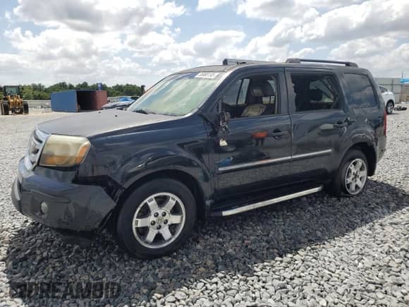 2010 Honda Pilot Touring with VIN 5FNYF3H9XAB005148, listed as a Copart auction lot 55065195 with Not provided miles and Salvage title. Bid and sale history available at DreamBid. Image 1.