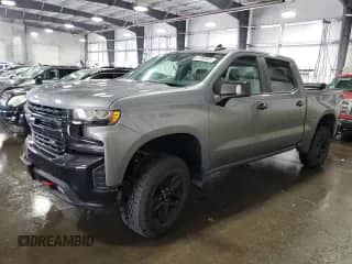 2021 Chevrolet Silverado 1500 LT Trail Boss with VIN 1GCPYFED2MZ313378, listed as a Copart auction lot 67959985 with 95,890 mi miles and Salvage title. Bid and sale history available at DreamBid. Image 1.