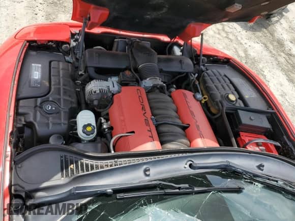 2003 Chevrolet Corvette Z06 with VIN 1G1YY12S335131407, listed as a Copart auction lot 65224744 with 125,589 mi miles and Salvage title. Bid and sale history available at DreamBid. Image 13.