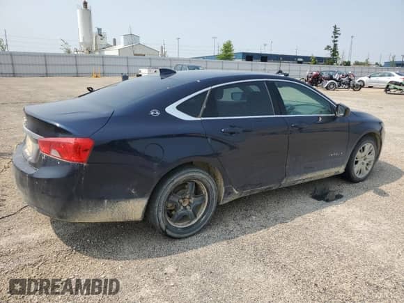 2016 Chevrolet Impala LS with VIN 2G11X5SA7G9136220, listed as a Copart auction lot 58569925 with 235,974 mi miles and Salvage title. Bid and sale history available at DreamBid. Image 3.