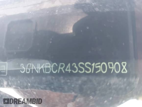 2025 Chevrolet Blazer LT with VIN 3GNKBCR43SS150908, listed as a IAAI auction lot 42944270 with 12,769 mi miles and . Bid and sale history available at DreamBid. Image 9.