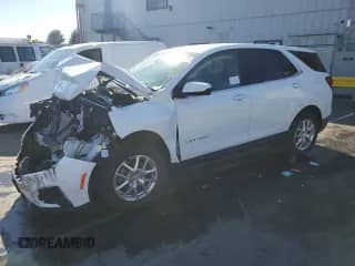 2022 Chevrolet Equinox LT с VIN 2GNAXKEV5N6132306, выставлен на аукционе Copart как лот 69133135 с пробегом 53 730 миль миль и Чистый • Clean title. История ставок и продаж доступна на DreamBid. Изображение 1.