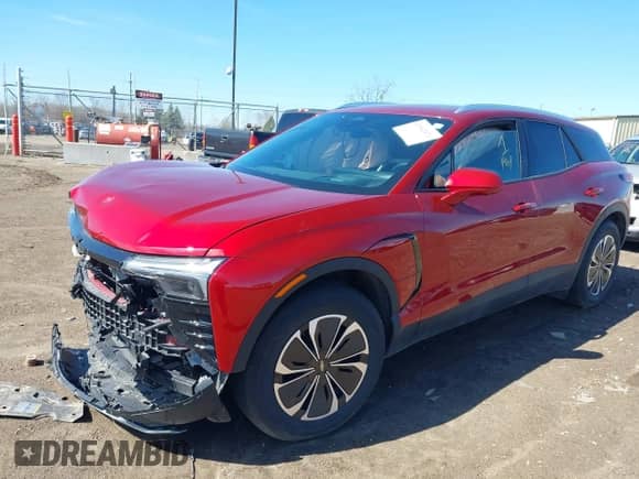 2024 Chevrolet Blazer EV eAWD LT с VIN 3GNKDBRJ3RS212571, выставлен на аукционе IAAI как лот 41802071 с пробегом 10 338 миль миль и . История ставок и продаж доступна на DreamBid. Изображение 20.