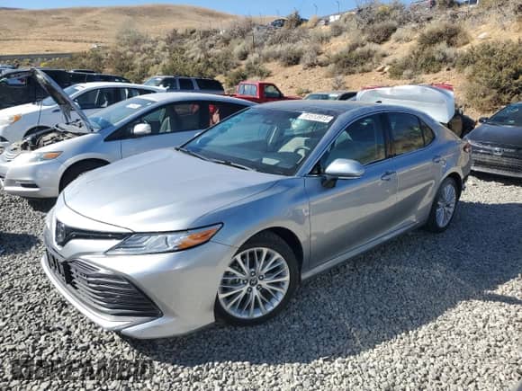 2018 Toyota Camry XSE с VIN 4T1BZ1HK0JU012147, выставлен на аукционе Copart как лот 81513915 с пробегом 31 817 миль миль и Списание • Salvage title. История ставок и продаж доступна на DreamBid. Изображение 1.