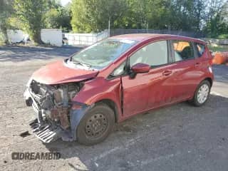 2016 Nissan Note S with VIN 3N1CE2CP2GL385287, listed as a Copart auction lot 81462635 with 137,602 mi miles and Salvage title. Bid and sale history available at DreamBid. Image 1.