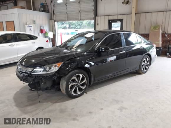 2016 Honda Accord EX-L with VIN 1HGCR2F99GA098777, listed as a IAAI auction lot 42491332 with 109,381 mi miles and . Bid and sale history available at DreamBid. Image 18.