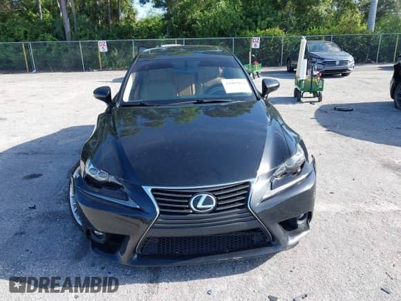 2015 Lexus IS 250 with VIN JTHCF1D2XF5017671, listed as a IAAI auction lot 42907814 with 101,256 mi miles and . Bid and sale history available at DreamBid. Image 12.