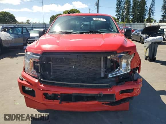 2020 Ford F-150 XL с VIN 1FTEW1CP5LKF33327, выставлен на аукционе Copart как лот 84971215 с пробегом 60 705 миль миль и На запчасти • Non repairable. История ставок и продаж доступна на DreamBid. Изображение 5.