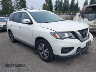 2017 Nissan Pathfinder S with VIN 5N1DR2MM3HC903622, listed as a IAAI auction lot 43363392 with 157,606 mi miles and . Bid and sale history available at DreamBid. Image 1.