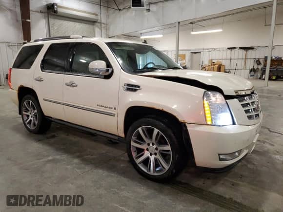 2009 Cadillac Escalade with VIN 1GYFK23299R206269, listed as a Copart auction lot 62164745 with 179,644 mi miles and Salvage title. Bid and sale history available at DreamBid. Image 4.