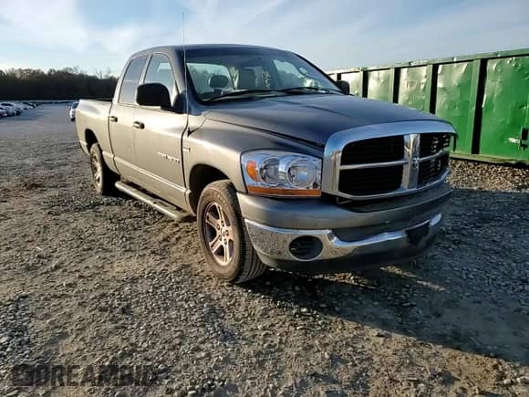 2006 Dodge 1500 Laramie with VIN 1D7HA18296S712649, listed as a Copart auction lot 84443434 with 175,656 mi miles and Salvage title. Bid and sale history available at DreamBid. Image 11.