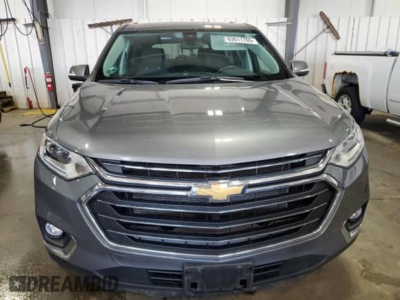 2021 Chevrolet Traverse LT Cloth z VIN 1GNEVGKW7MJ235388, wystawiony jako Copart lot #63011765 z przebiegiem 54 792 mil mil oraz Szkoda całkowita • Salvage title. Historia ofert i sprzedaży dostępna na DreamBid. Obrazek 5.