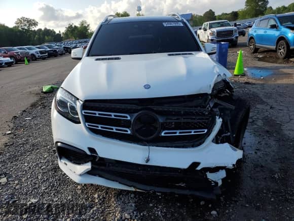 2017 Mercedes-Benz GLS 63 AMG with VIN 4JGDF7FE6HA851880, listed as a Copart auction lot 54667095 with 78,661 mi miles and Salvage title. Bid and sale history available at DreamBid. Image 5.