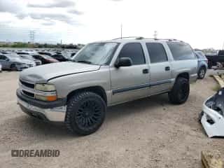 2001 Chevrolet Suburban LT z VIN 1GNEC16T91J244298, wystawiony jako Copart lot #68127834 z przebiegiem Nie podano mil oraz Szkoda całkowita • Salvage title. Historia ofert i sprzedaży dostępna na DreamBid. Obrazek 1.