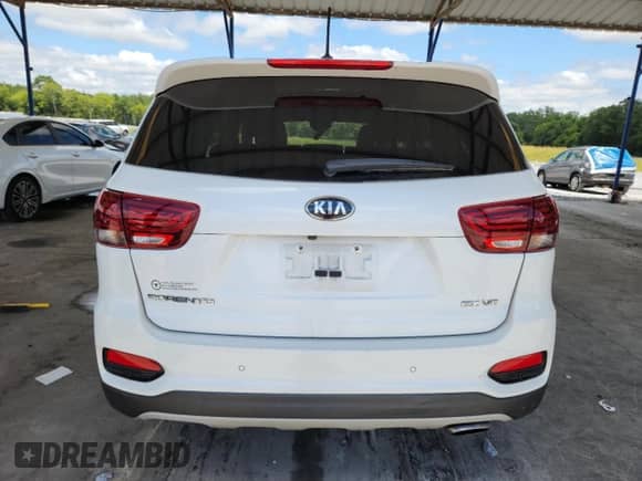 2020 Kia Sorento EX z VIN 5XYPH4A51LG655825, wystawiony jako Copart lot #66631235 z przebiegiem 100 130 mil mil oraz Szkoda całkowita • Salvage title. Historia ofert i sprzedaży dostępna na DreamBid. Obrazek 6.