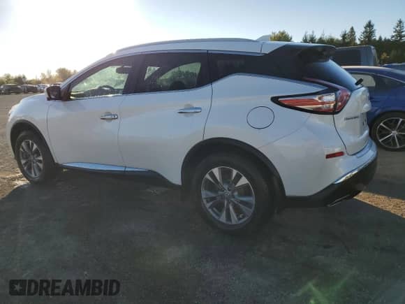 2018 Nissan Murano SV z VIN 5N1AZ2MH7JN174654, wystawiony jako Copart lot #84575475 z przebiegiem 149 598 mil mil oraz Czysty tytuł • Clean title. Historia ofert i sprzedaży dostępna na DreamBid. Obrazek 2.