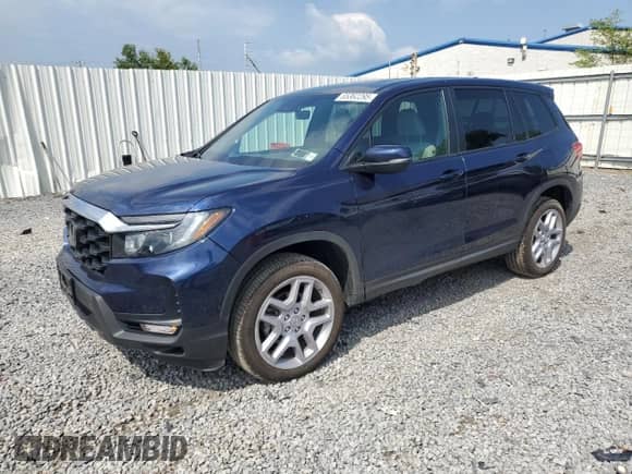 2025 Honda Passport EX-L с VIN 5FNYF8H58SB019626, выставлен на аукционе Copart как лот 65362295 с пробегом 11 273 миль миль и Списание • Salvage title. История ставок и продаж доступна на DreamBid. Изображение 1.