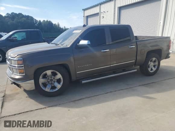 2014 Chevrolet Silverado 1500 LTZ with VIN 3GCUKSECXEG229539, listed as a Copart auction lot 81272235 with 236,690 mi miles and Salvage title. Bid and sale history available at DreamBid. Image 1.