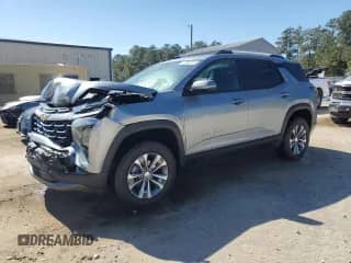 2025 Chevrolet Equinox FWD LT with VIN 3GNAXHEGXSL274548, listed as a Copart auction lot 86318455 with 10,705 mi miles and Clean title. Bid and sale history available at DreamBid. Image 1.