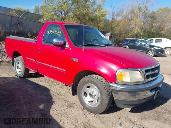 1998 Ford F-150 z VIN 2FTZF1726WCA70395, wystawiony jako IAAI lot #43529689 z przebiegiem 160 470 mil mil oraz . Historia ofert i sprzedaży dostępna na DreamBid. Obrazek 1.
