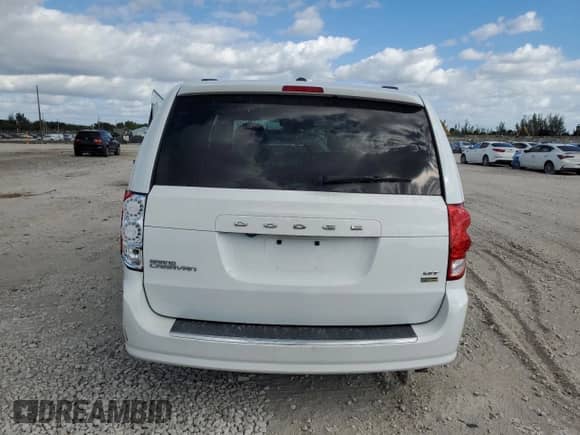 2019 Dodge Grand Caravan GT with VIN 2C4RDGEG4KR620045, listed as a Copart auction lot 87004825 with 83,315 mi miles and Non repairable. Bid and sale history available at DreamBid. Image 6.