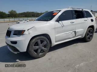 2016 Jeep Grand Cherokee High Altitude with VIN 1C4RJECG4GC454965, listed as a Copart auction lot 53170405 with 75,846 mi miles and Salvage title. Bid and sale history available at DreamBid. Image 1.