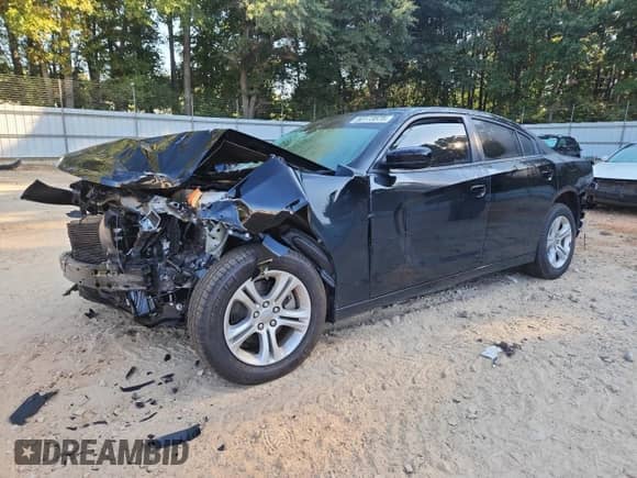 2023 Dodge Charger SXT with VIN 2C3CDXBG4PH636046, listed as a Copart auction lot 80173575 with Not provided miles and Salvage title. Bid and sale history available at DreamBid. Image 1.