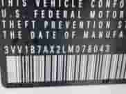 2020 Volkswagen Tiguan S с VIN 3VV1B7AX2LM078043, выставлен на аукционе IAAI как лот 42049047 с пробегом 67 157 миль миль и . История ставок и продаж доступна на DreamBid. Изображение 9.