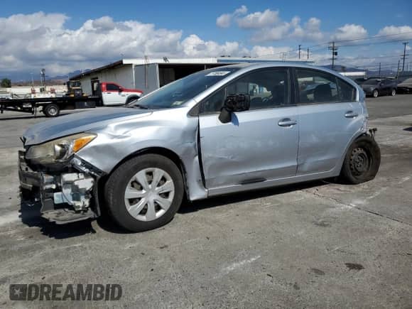 2014 Subaru Impreza с VIN JF1GJAA66EH021566, выставлен на аукционе Copart как лот 71758494 с пробегом 49 273 миль миль и Списание • Salvage title. История ставок и продаж доступна на DreamBid. Изображение 1.