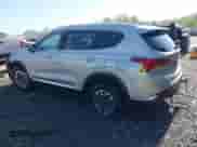 2022 Hyundai Santa Fe Blue with VIN KM8S2DA19NU042485, listed as a IAAI auction lot 42033983 with 80,301 mi miles and . Bid and sale history available at DreamBid. Image 3.