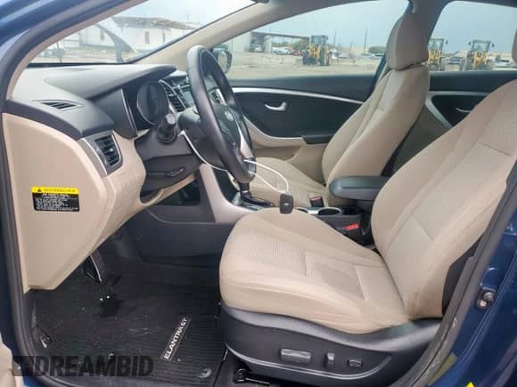 2016 Hyundai Elantra with VIN KMHD35LH5GU287583, listed as a Copart auction lot 81694905 with 36,928 mi miles and Salvage title. Bid and sale history available at DreamBid. Image 7.