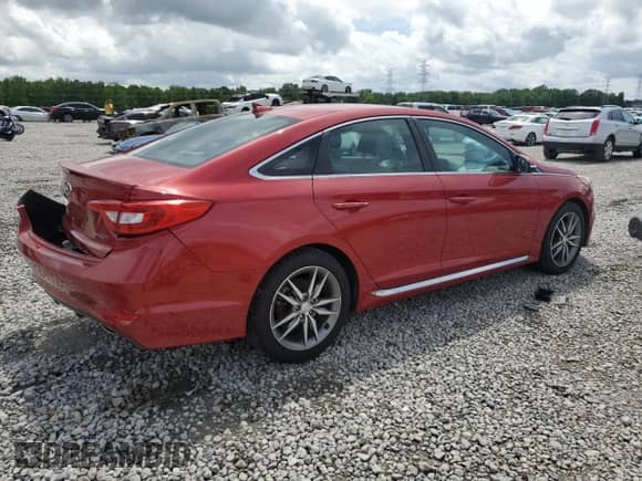 2017 Hyundai Sonata Sport с VIN 5NPE34AB3HH445819, выставлен на аукционе Copart как лот 54669845 с пробегом 74 529 миль миль и Списание • Salvage title. История ставок и продаж доступна на DreamBid. Изображение 3.